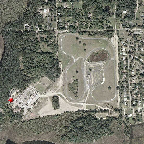 Waterford Hills Raceway (Waterford Hills Road Racing) - Corrected Aerial